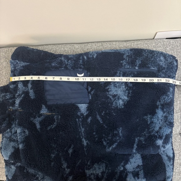 Hurley Boys Sherpa Quarter Zip - Navy Blue - Picture 7 of 9